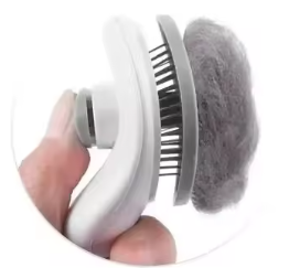 Perie Self-Cleaning pentru Câini și Pisici — Îndepărtare Blană